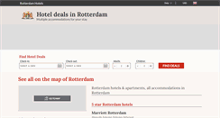 Desktop Screenshot of 1strotterdamhotels.com