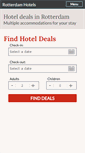 Mobile Screenshot of 1strotterdamhotels.com